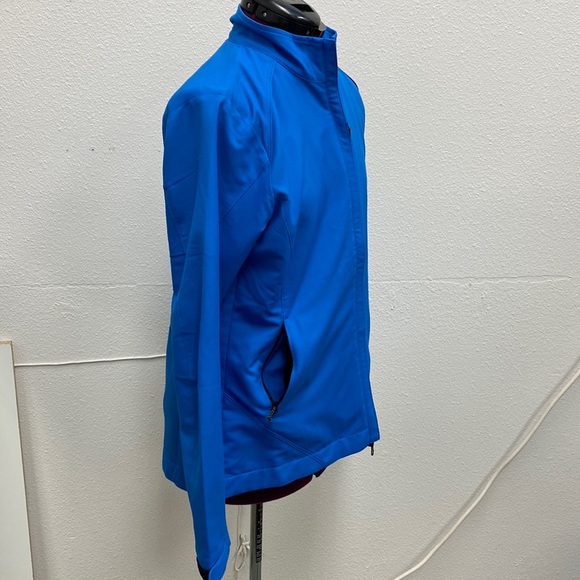 Cutter Buck Jacket Blue Zip Up Pockets Women’s Medium - Picture 3 of 8